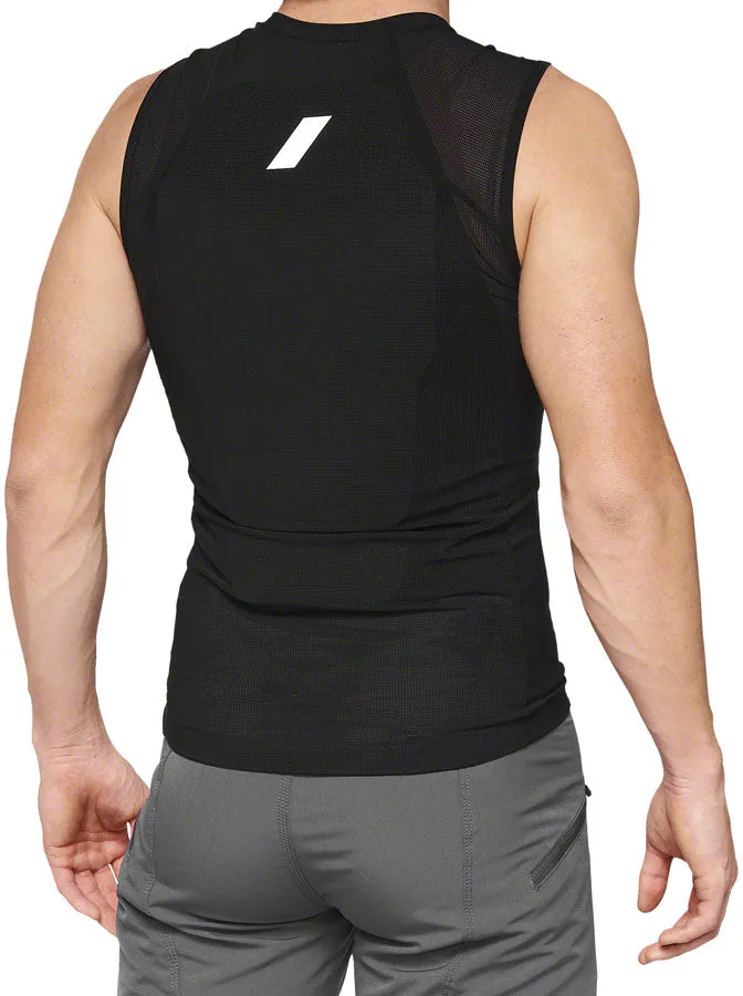 100% Tarka Protective Vest - Black, Medium