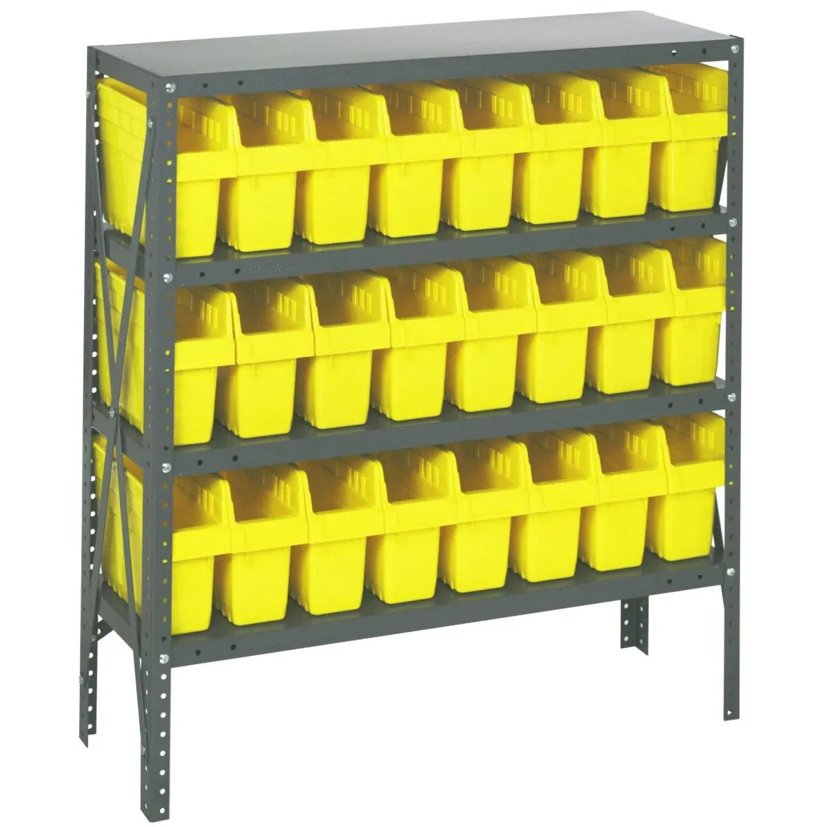 1239-SB801 | 12" x 36" x 39" Shelving Unit with 24 Bins