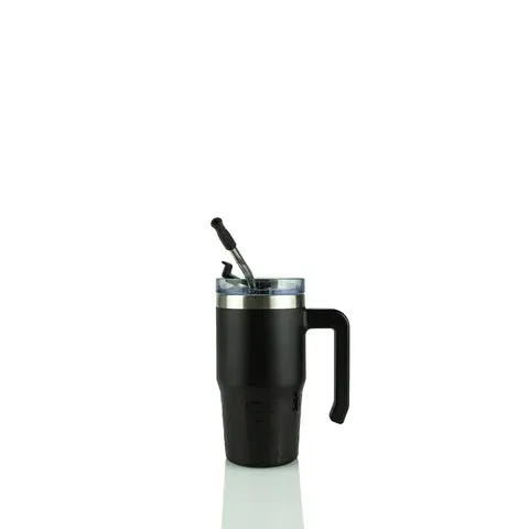 12OZ POWDER COATED GRIPPY TUMBLER