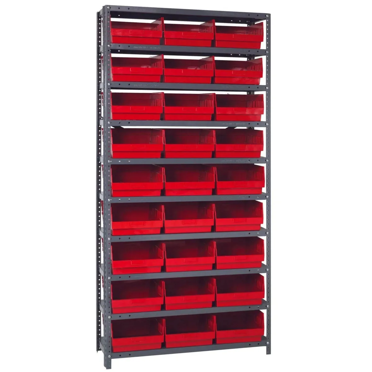 1875-210 | 18" x 36" x 75" Shelving Unit with 27 Bins