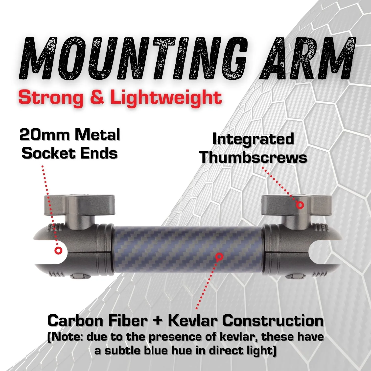 2013-2018 RAM Truck & 2019  RAM 1500 Classic 20mm 3-Ball Metal Dash Mount