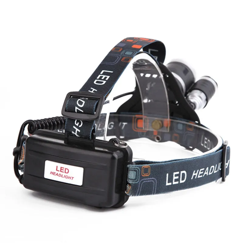 65% OFF SAVINGS & FREE SHIPPING BONUS - RECHARGABLE ULTRA BRIGHT LED HEADLAMP WITH CHARGERS!