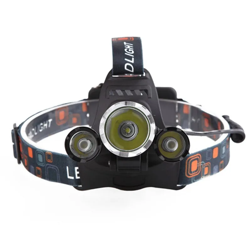 65% OFF SAVINGS & FREE SHIPPING BONUS - RECHARGABLE ULTRA BRIGHT LED HEADLAMP WITH CHARGERS!