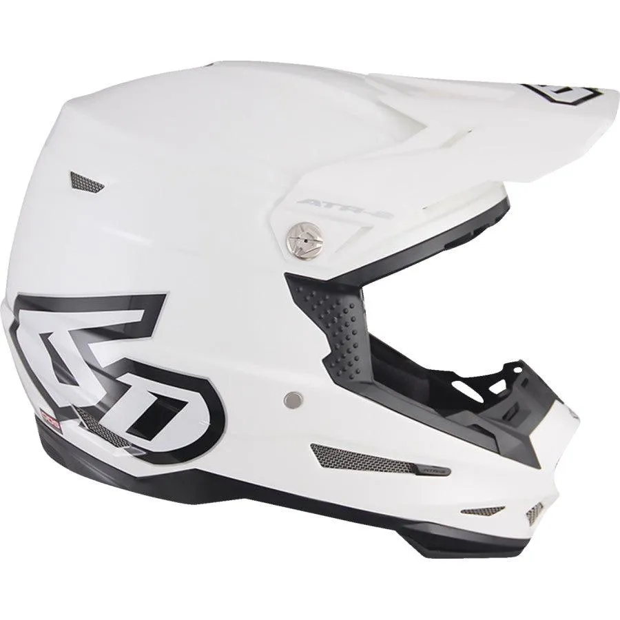 6D ATR-2 Solid Helmet - Gloss White - Size M - MISSING BOX