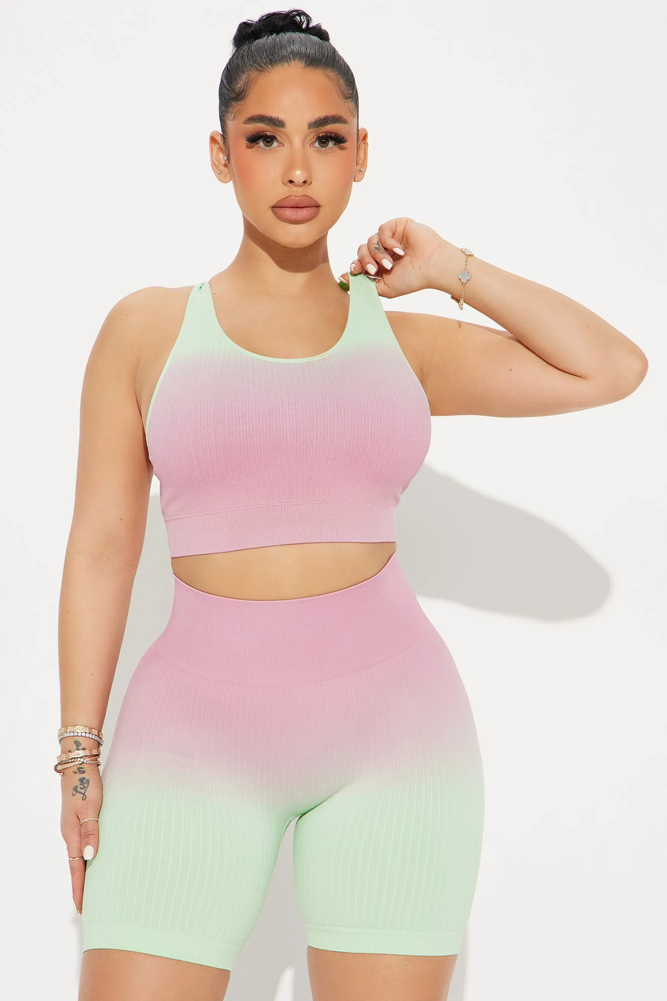 Accelerate Ombre Active Set - Pink/combo