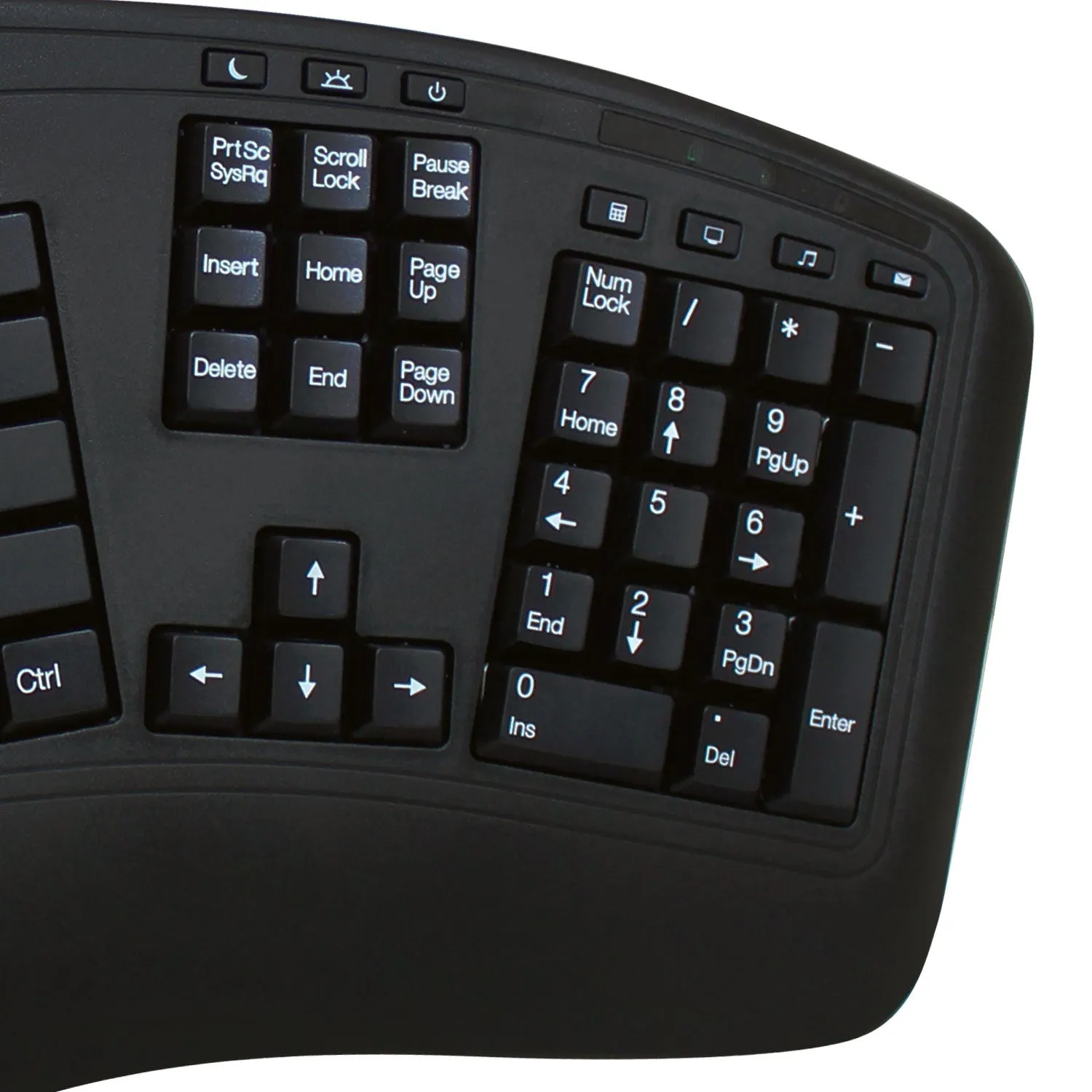 Adesso Wireless Ergonomic Keyboard and Laser Mouse