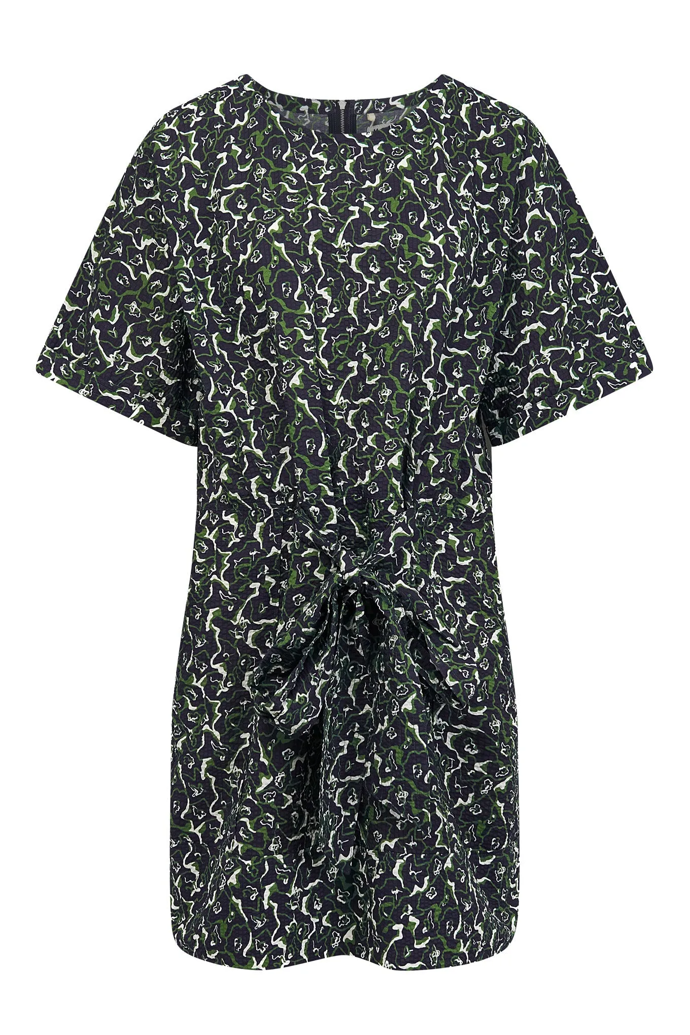 Akina Dress Navy Print