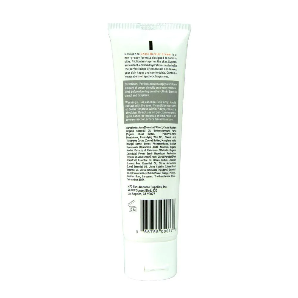 Amputee Essentials Resilience Chafe Barrier Cream, Anti-Friction