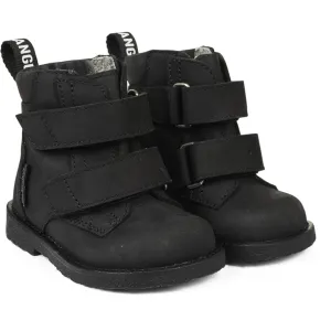 Angulus Black Beginner Tex-Boot Med logo and Velcro Closure