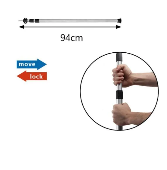 Annex Awning Telescoping Poles (Set of 2)