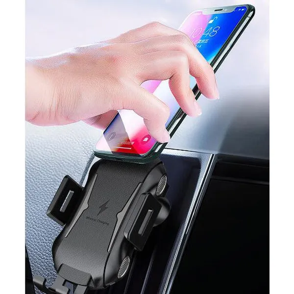 Automatic Clamping Wireless Car Charger Mount