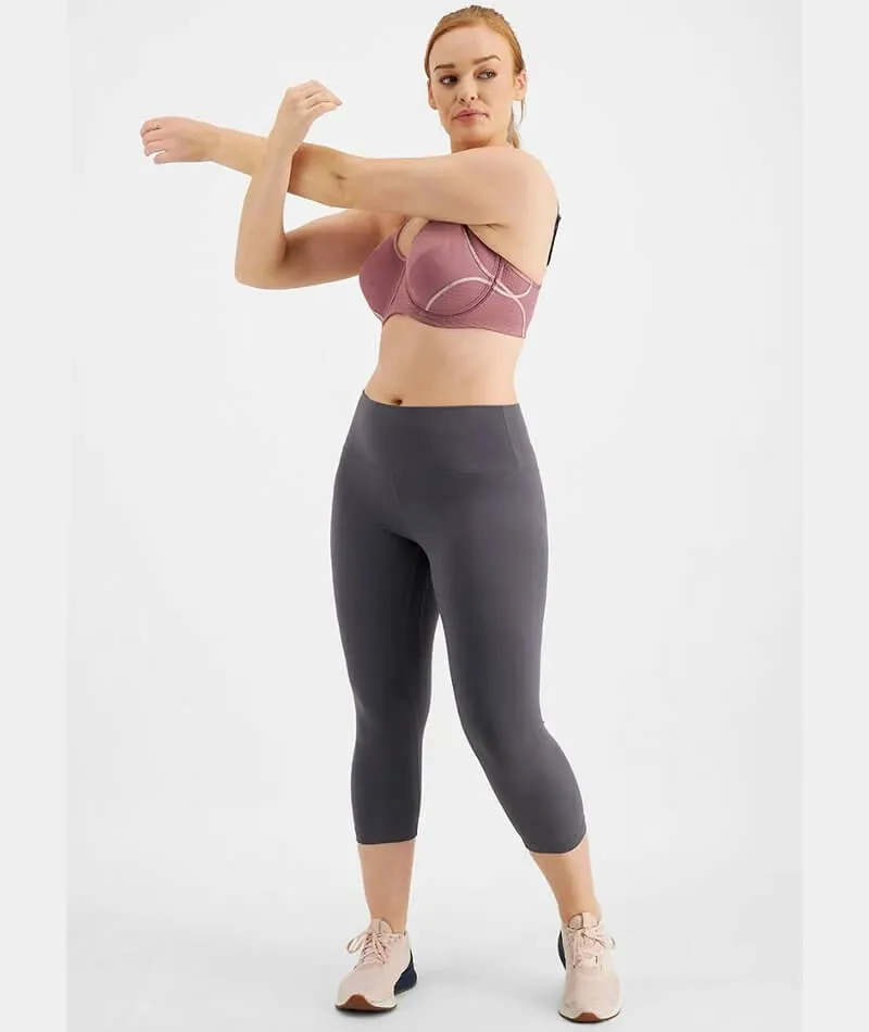 Berlei Electrify Underwire Sports Bra - Washed Plum