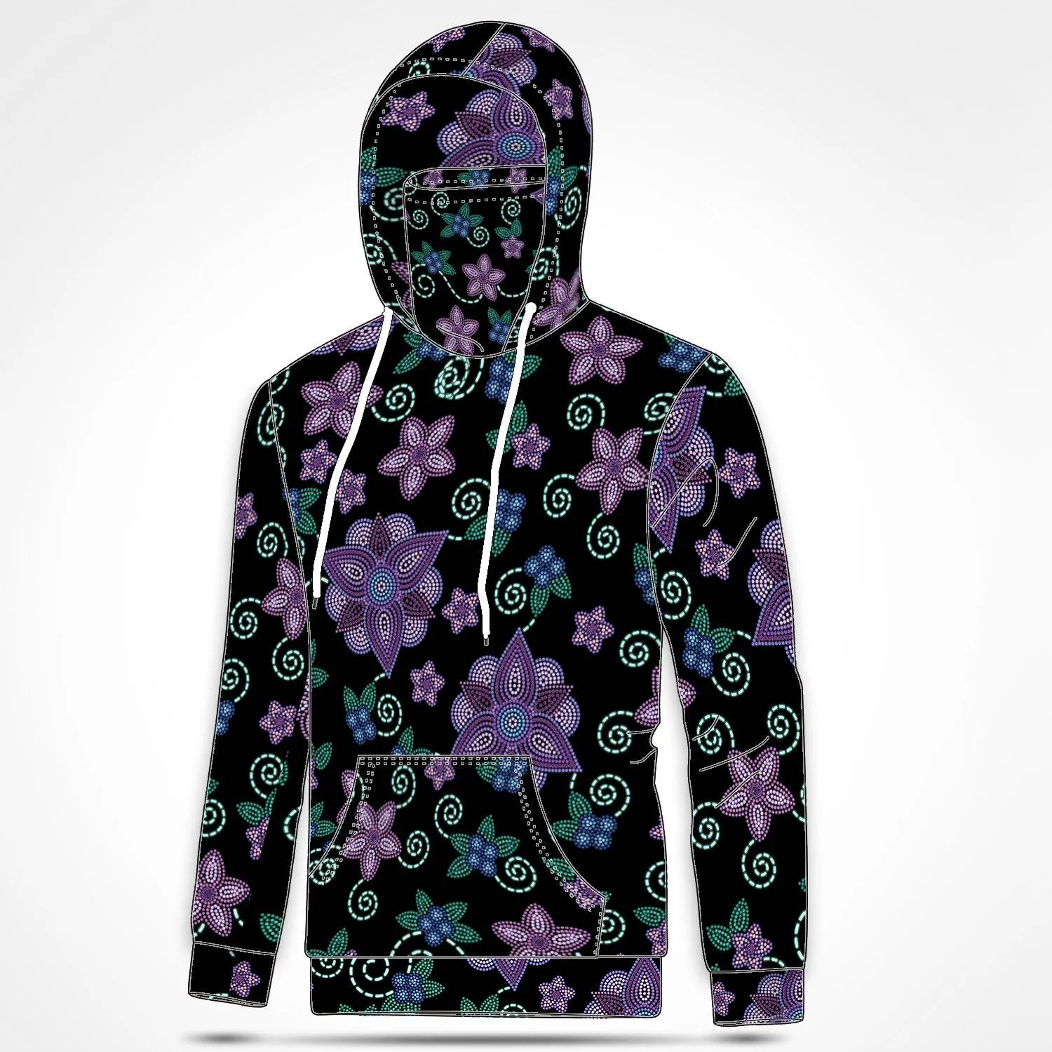 Berry Picking Hoodie with Face Cover