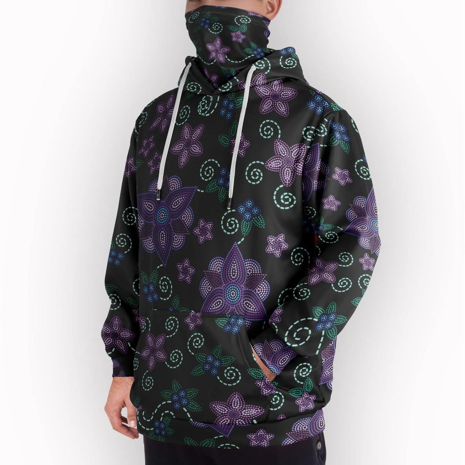 Berry Picking Hoodie with Face Cover