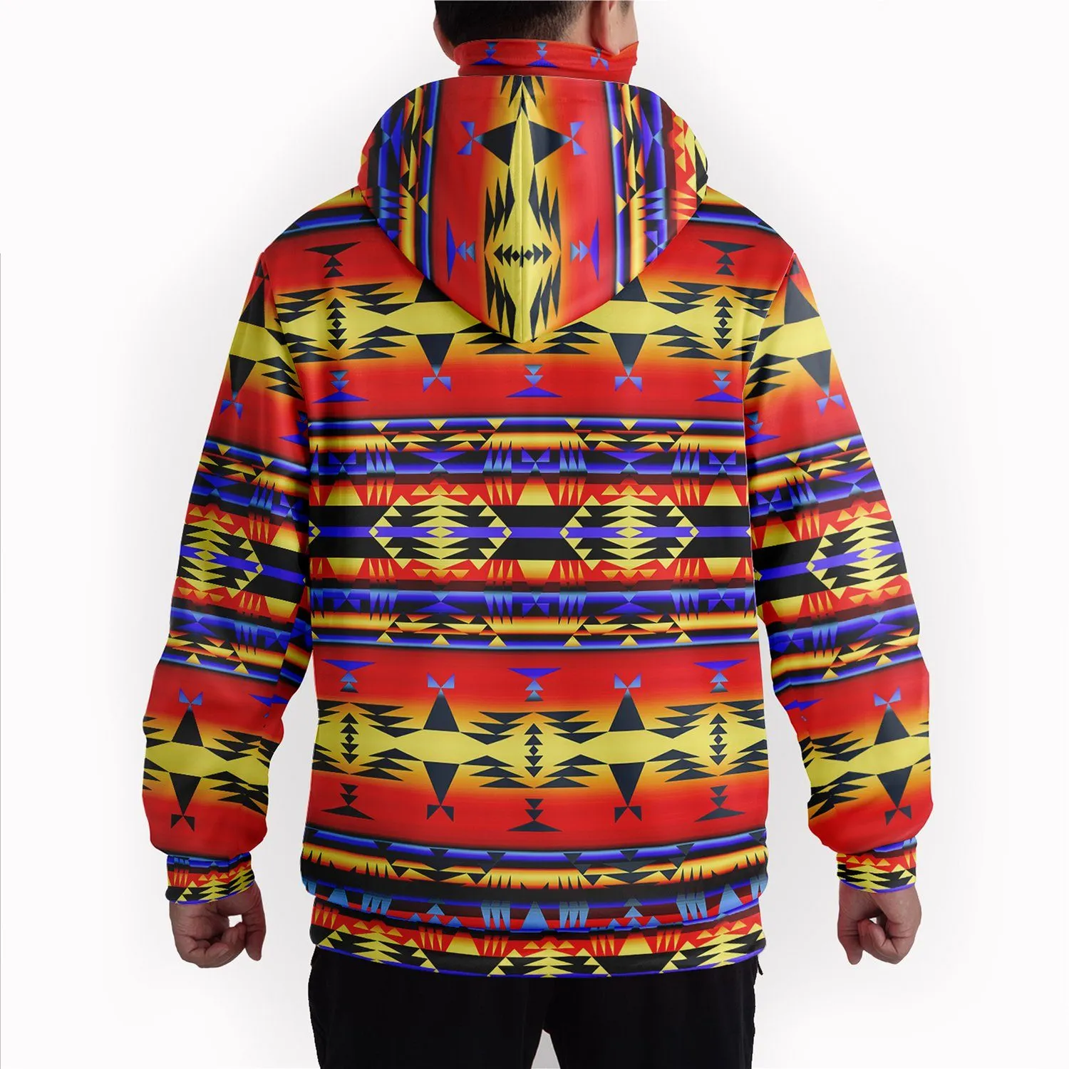 Between the San Juan Mountains Hoodie with Face Cover