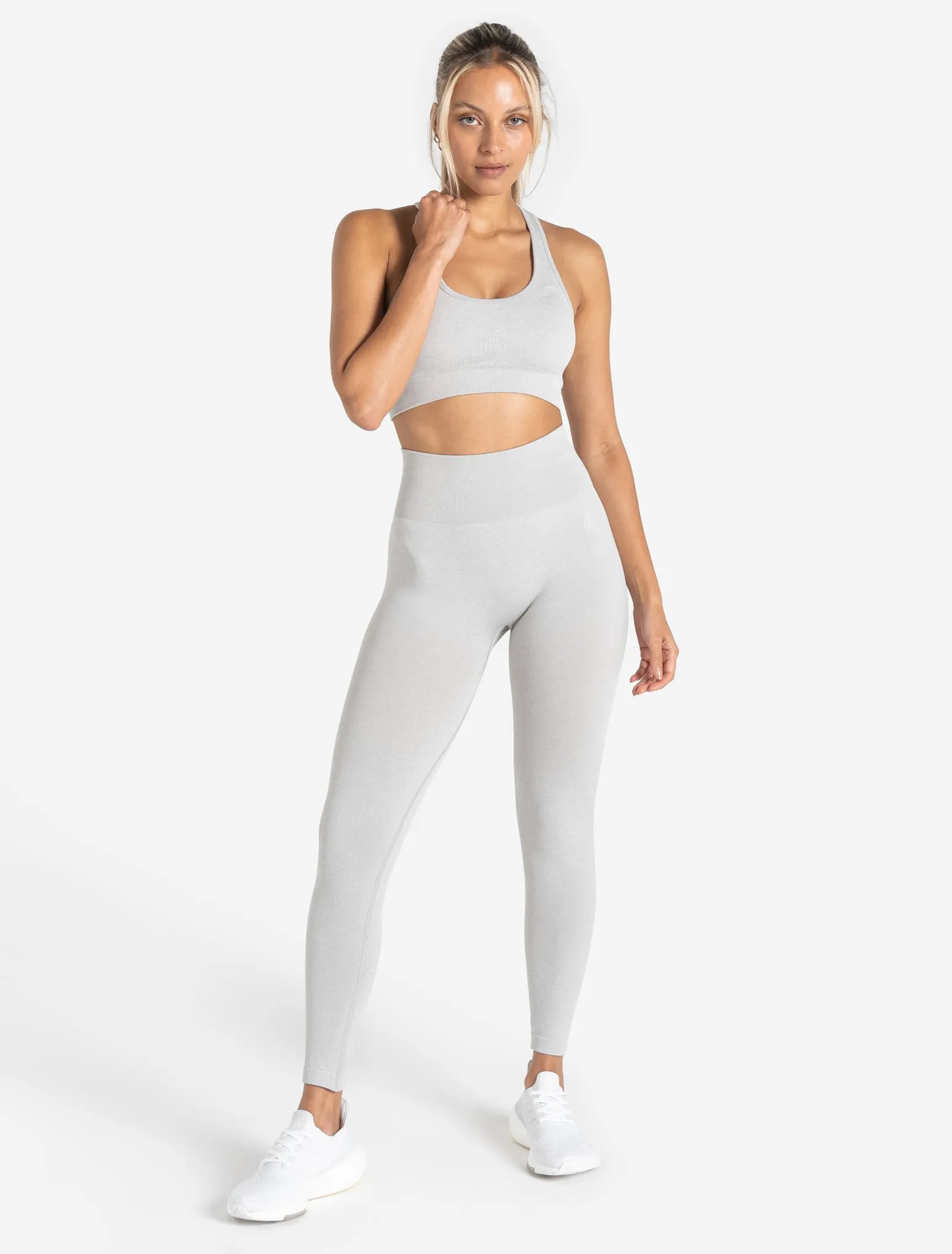 Core Seamless Sports Bra - Grey Marl