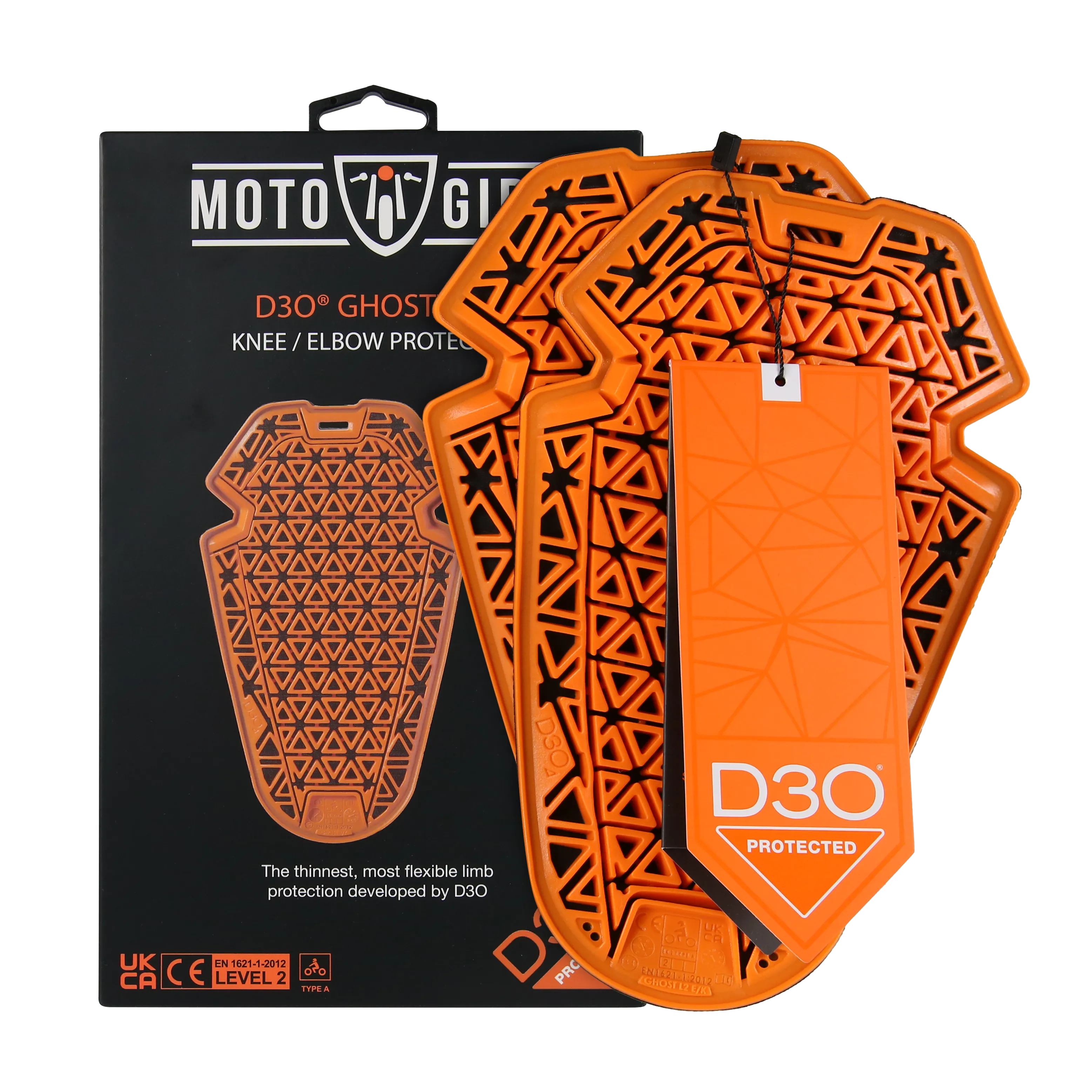 D3O® Ghost™ L2 - Knee/Elbow Protector (pair)