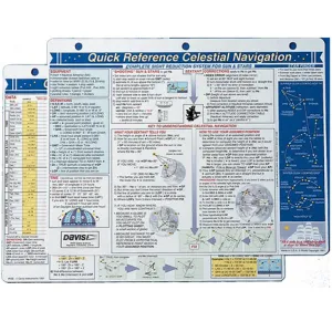 Davis Celestial Navigation Reference Card