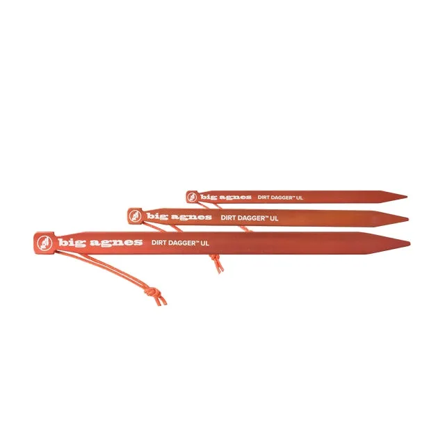 Dirt Dagger Ul 7.5"tent Stake:bulk Pack Of 30