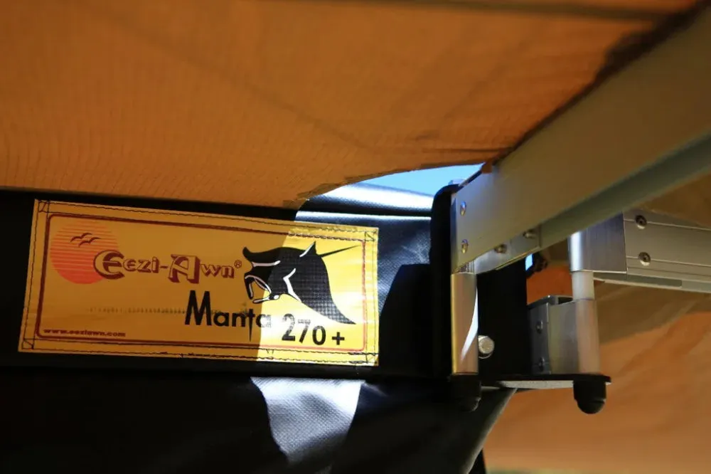 Eezi-Awn Manta 270 Vehicle Awning | Right Hand Driver Side