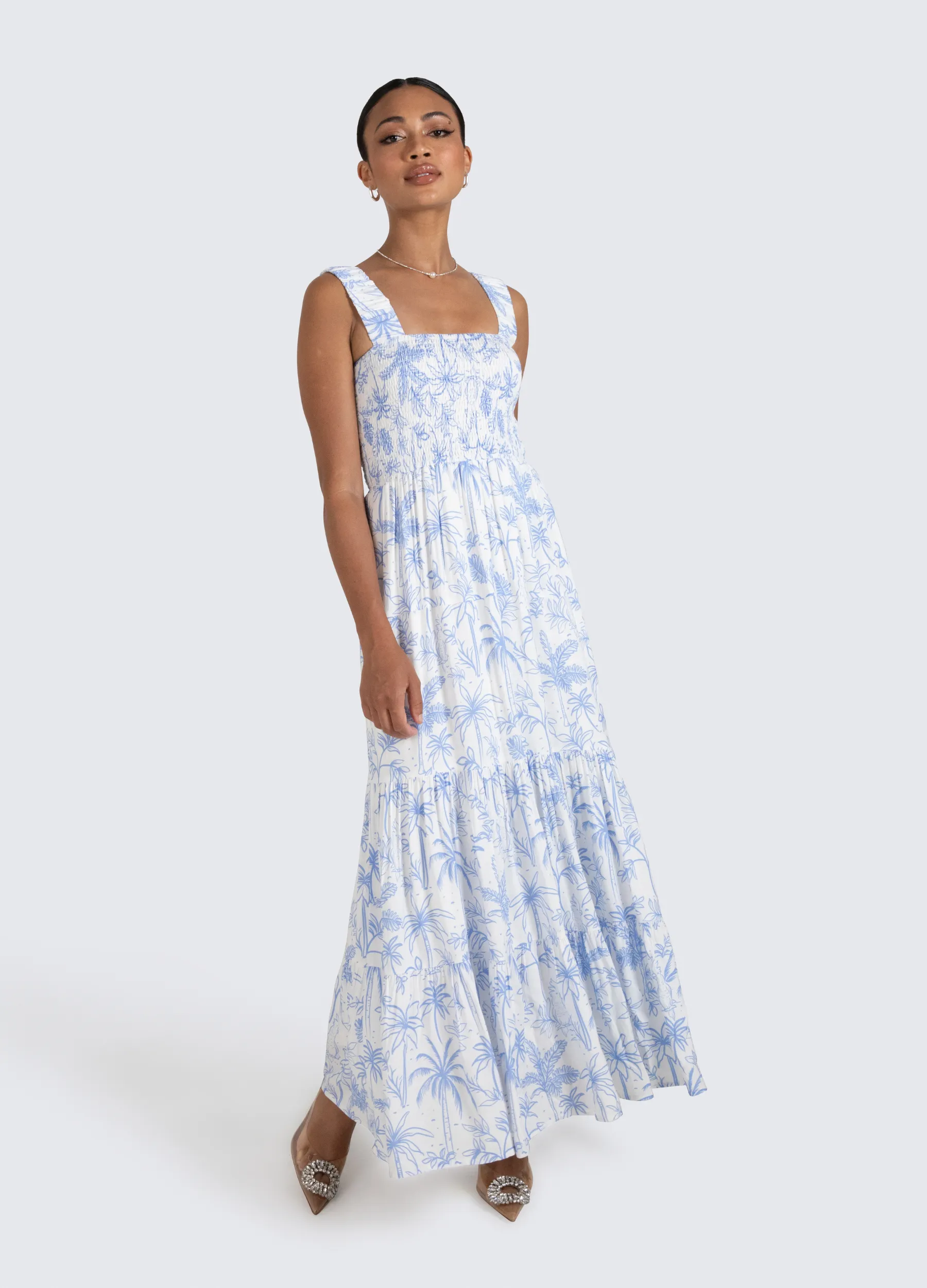 ESTL - Strappy Katerina Maxi Dress - Sentosa Print