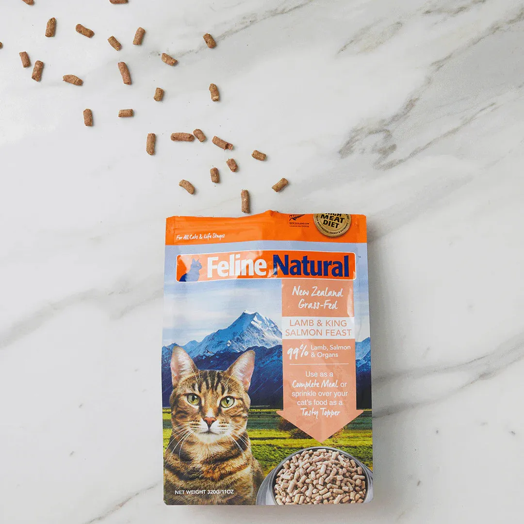 Feline Natural Freeze Dried Lamb&Salmon Feast