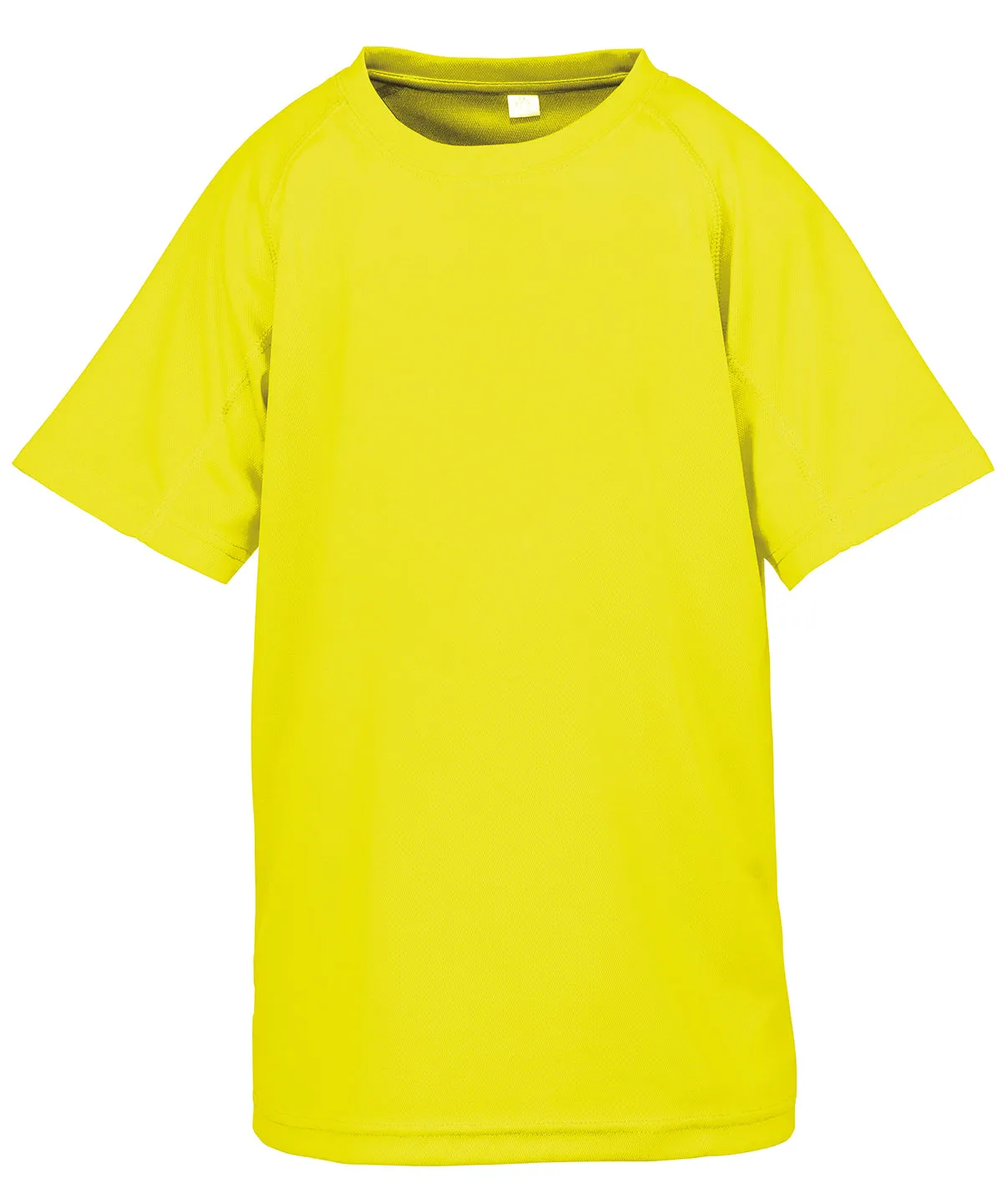 Flo Yellow - Junior performance aircool tee