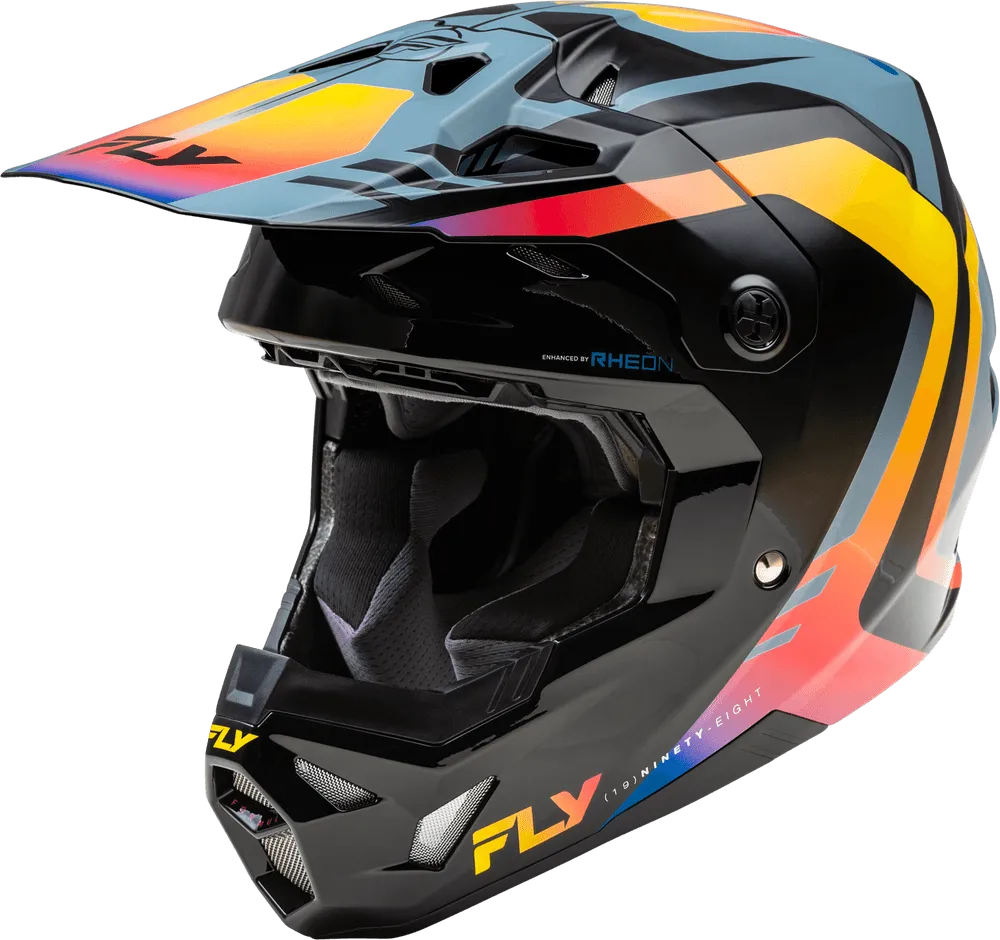 Fly Racing Formula CP Krypton Helmet Grey/Black/Electric Fade