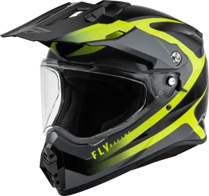 Fly Racing Trekker Pulse Helmet Black/Hi-Vis