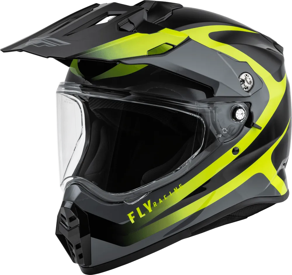 Fly Racing Trekker Pulse Helmet Black/Hi-Vis