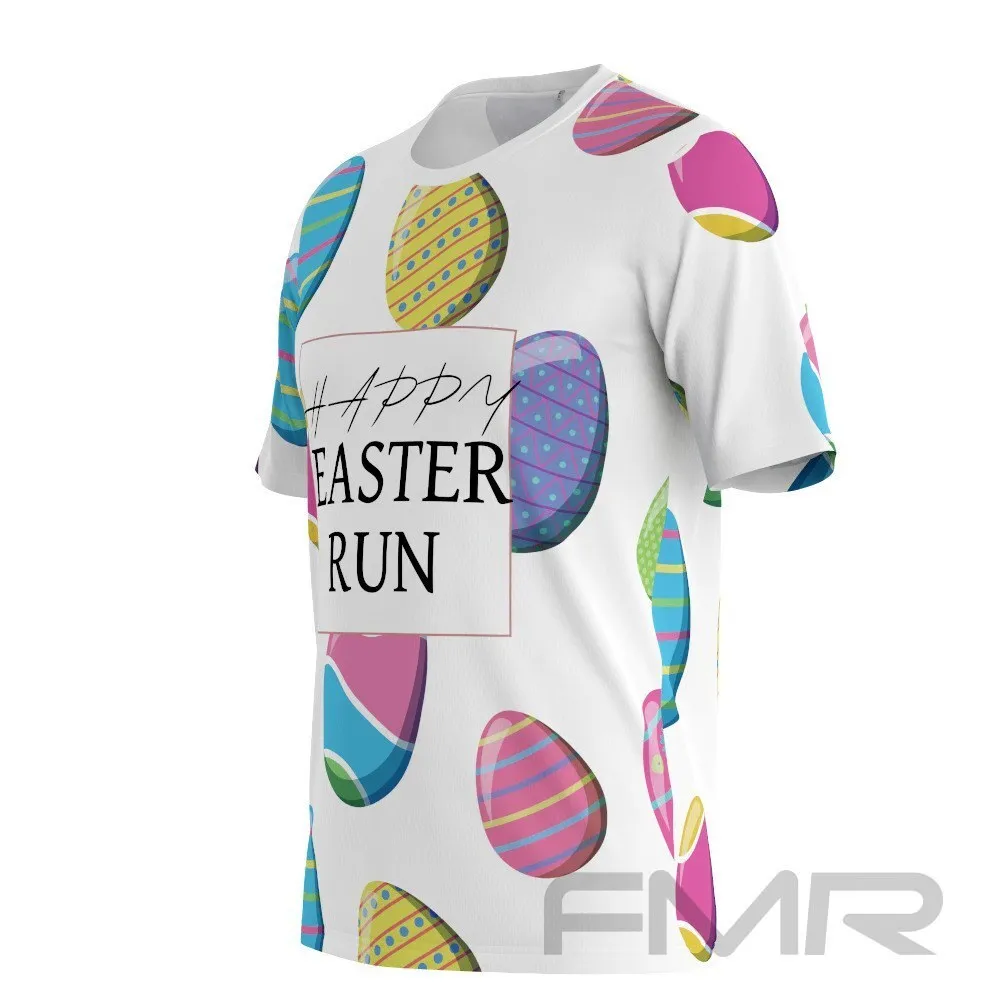 FMR Men's Easter Run Short Sleeve Running Shirt