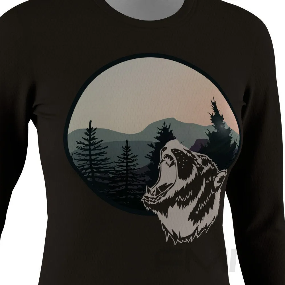 FMR Women's Bear Long Sleeve Running Shirt