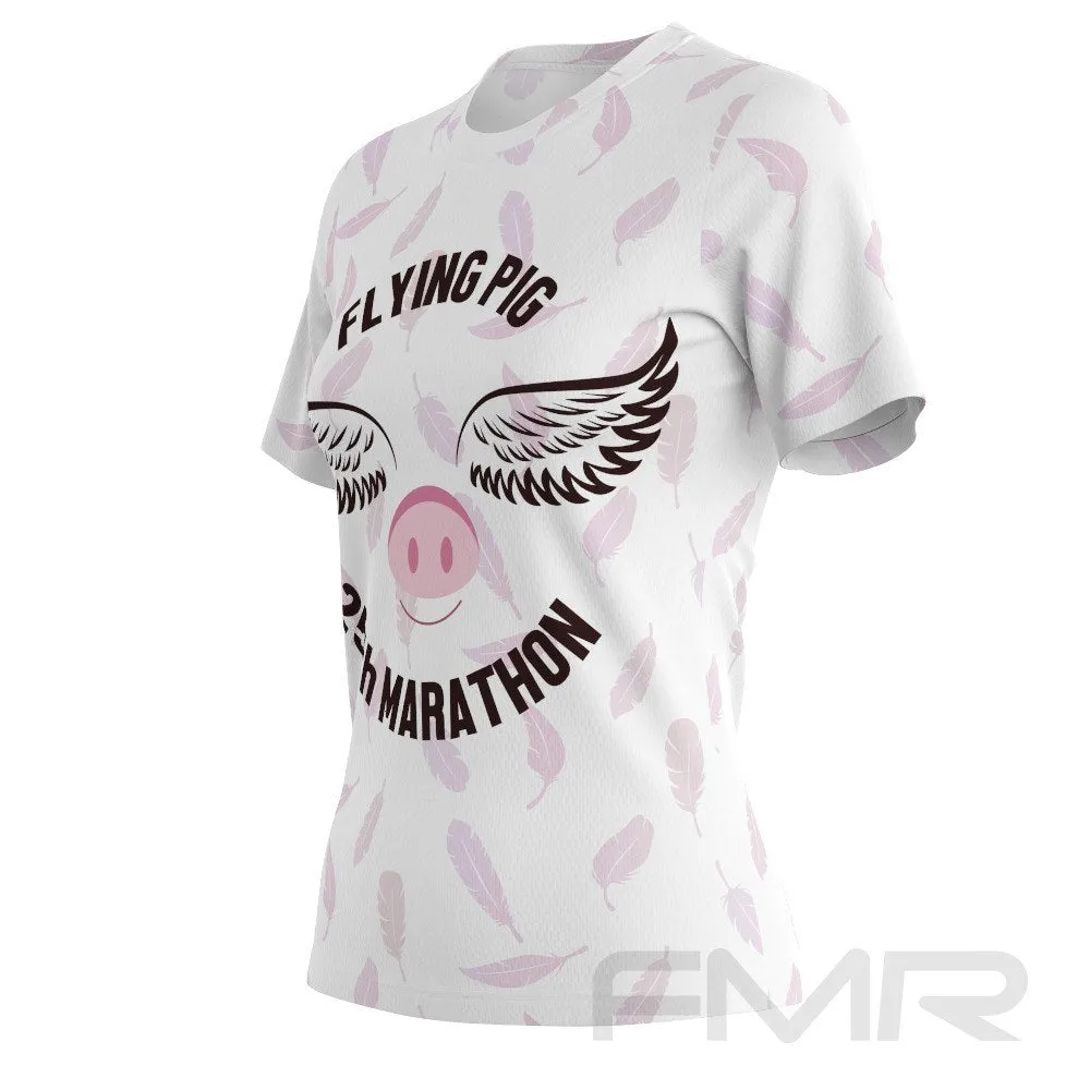 FMR Women's Flying Pig Marathon Short Sleeve Running Shirt