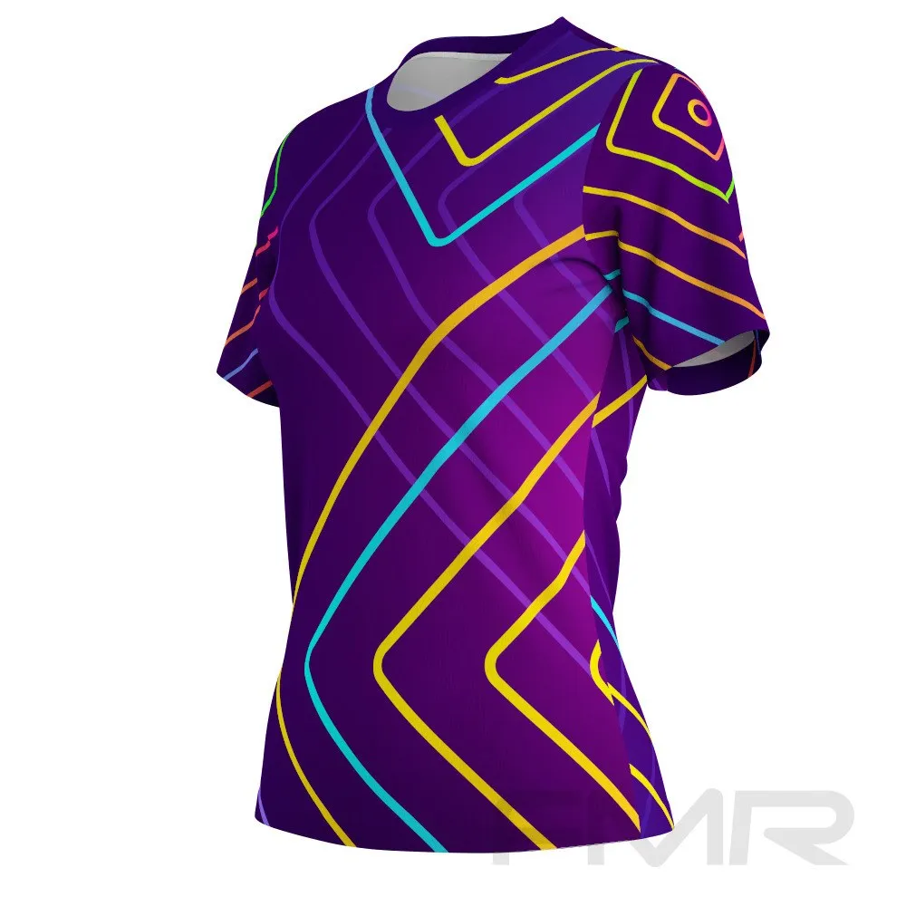 FMR Women's Neon Technical Short Sleeve Running Shirt