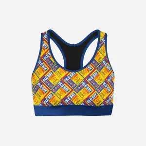 Full OLD BAY Can Pattern / Sports Bra