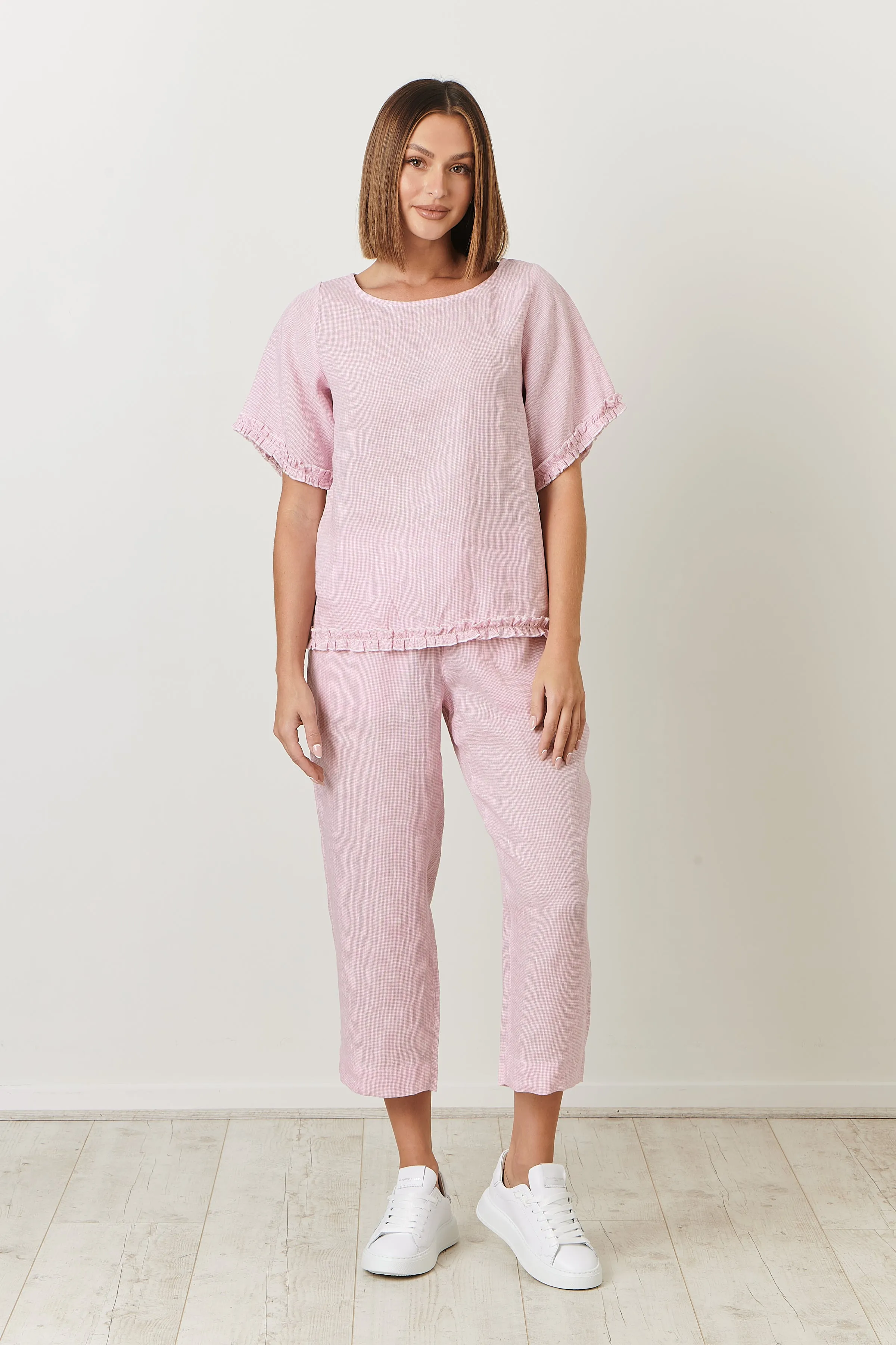 GA242 Linen Pants in Sorbet