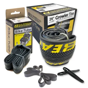 Growler 26" Tire & Tube Repair Kit - Black/Yellow