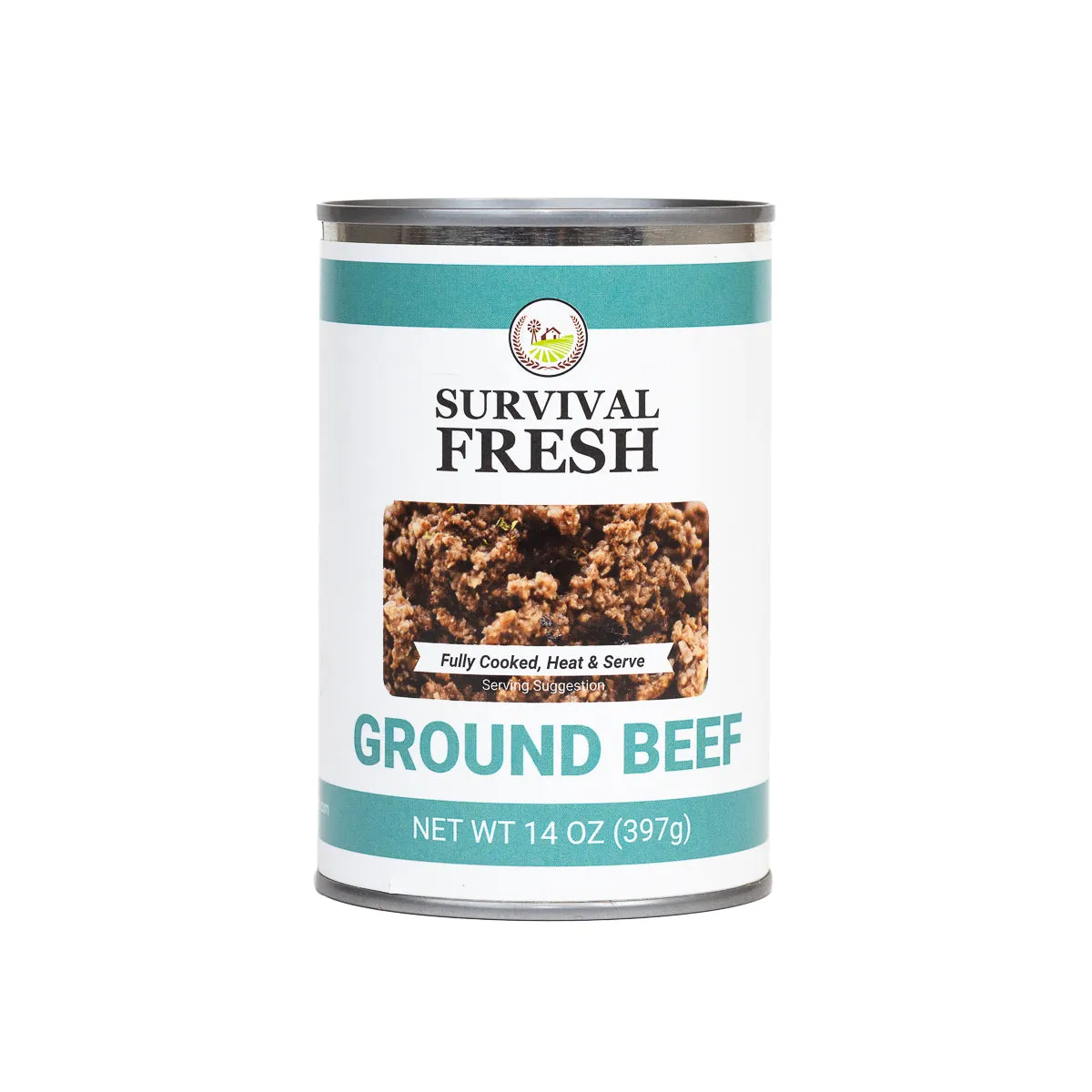 Hamburger Ground Beef Single Sample Can