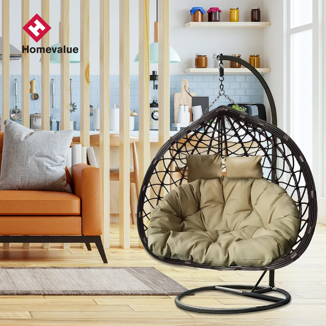 Hanging Double Egg Chair