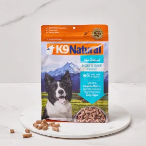 K9Natural Hoki & Beef Feast Freeze Dried Dog Food 500g