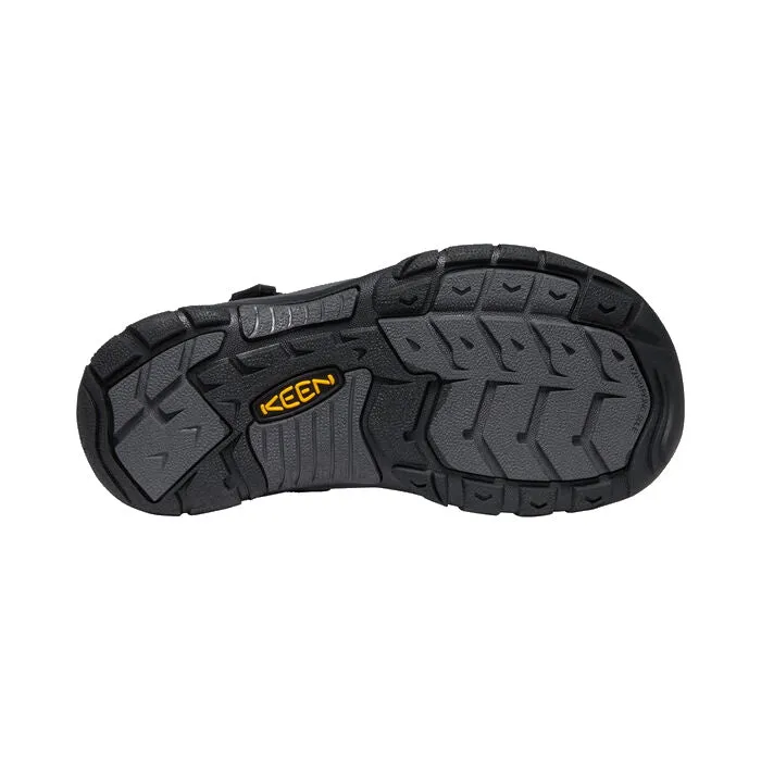 Keen Kids Newport Black Yellow School Sandal Youths