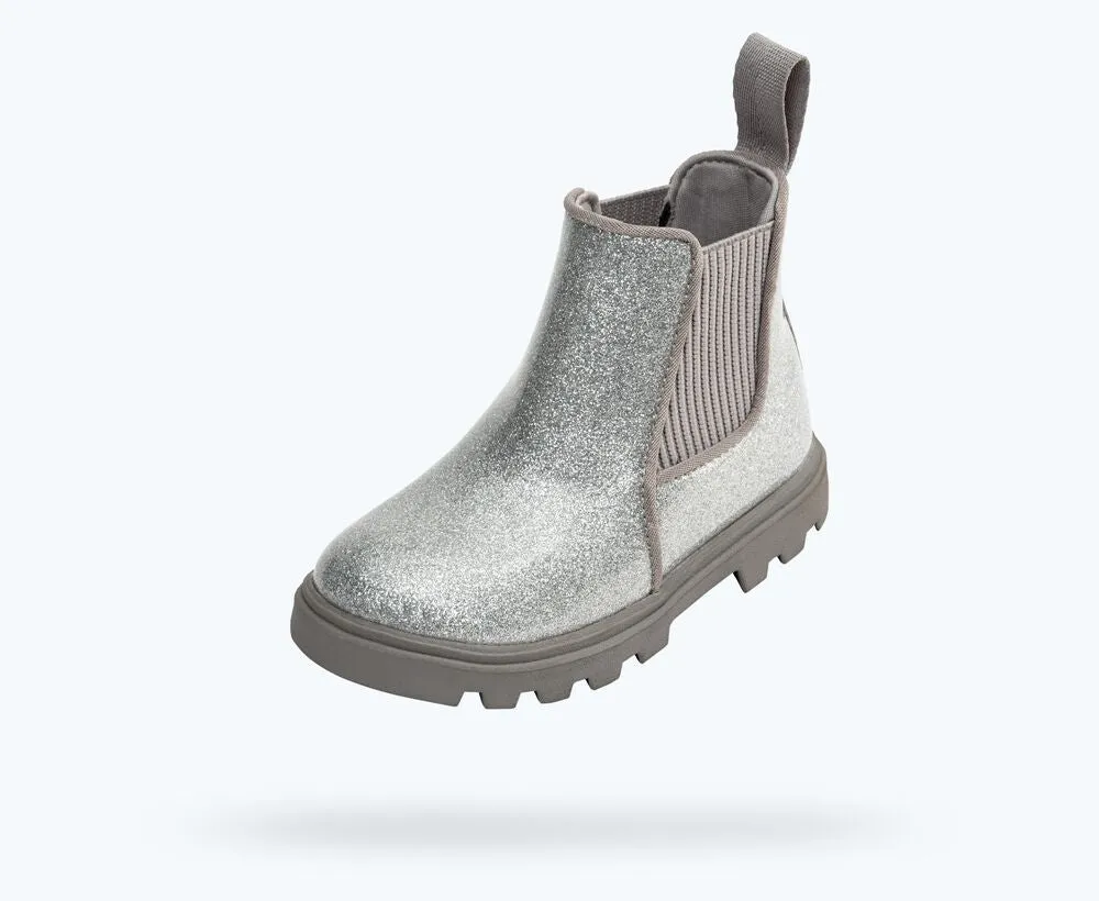 Kensington Treklite Kid's Chelsea Boot - Silver Glitter