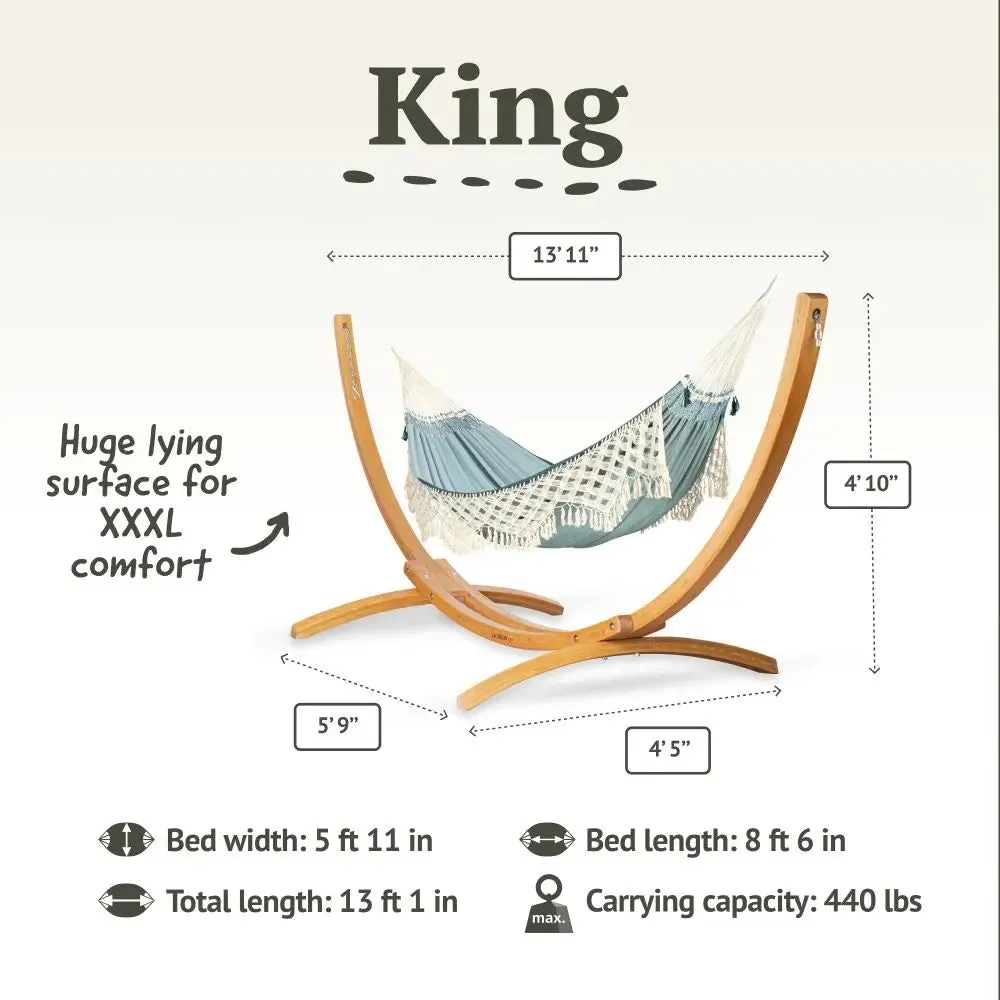 LA SIESTA Bossanova Kingsize Classic Hammock (W 180 cm)