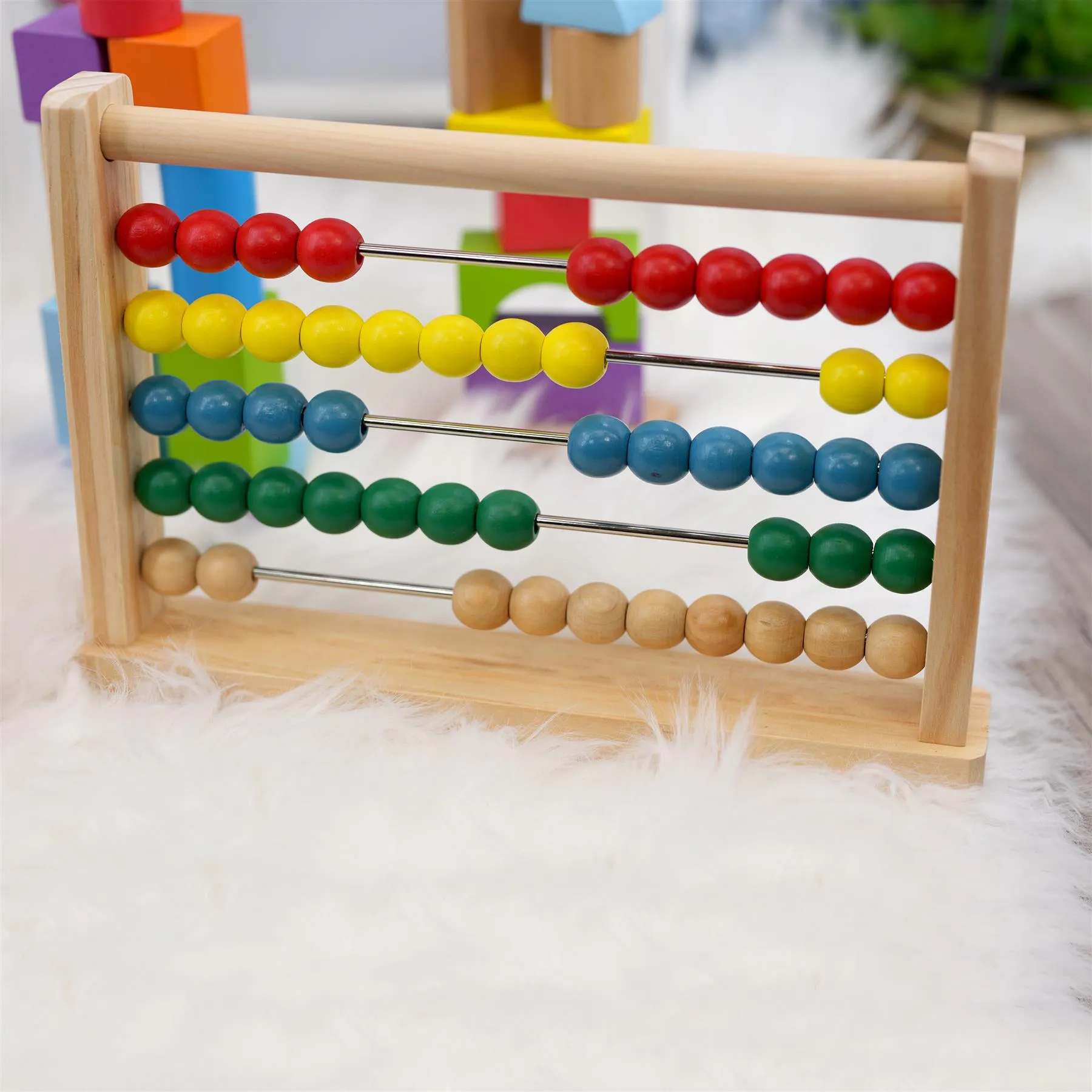 Large Sturdy Wooden Abacus