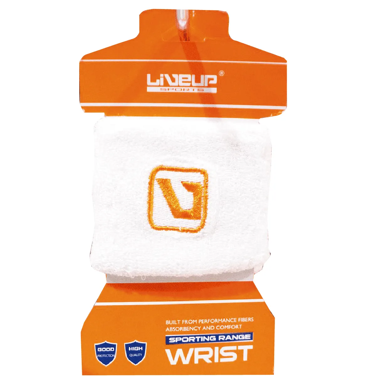 Liveup Sports Cotton Wrist Support - White