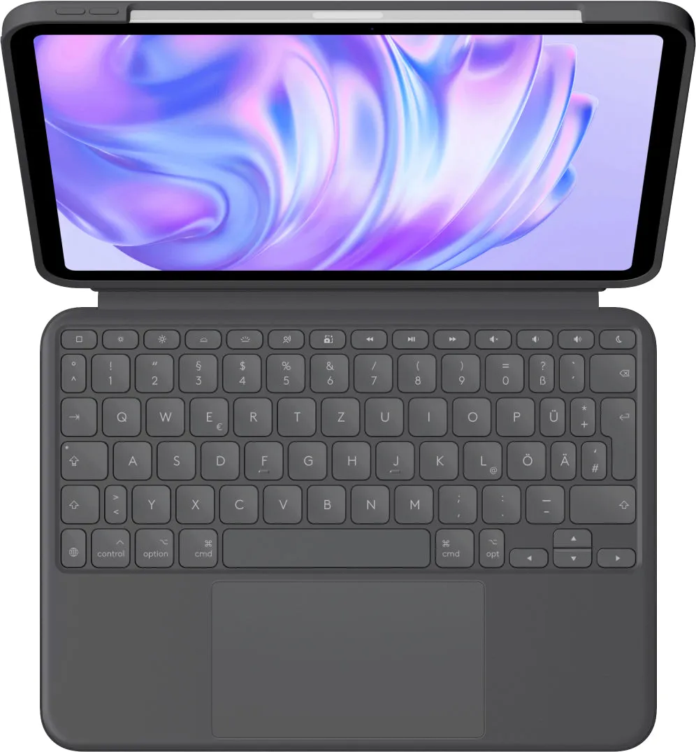 Logitech Combo Touch Keyboard And Folio Case - For Apple Ipad Pro M4