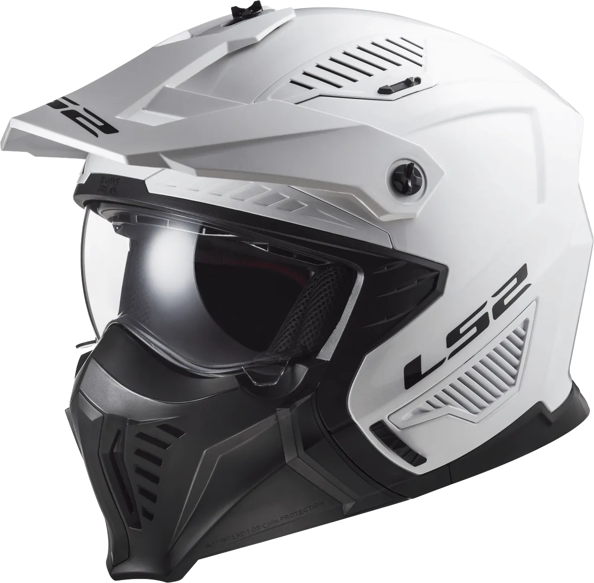 Ls2 Of606 Drifter Solid Open Face Helmets White-06