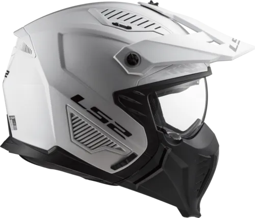 Ls2 Of606 Drifter Solid Open Face Helmets White-06