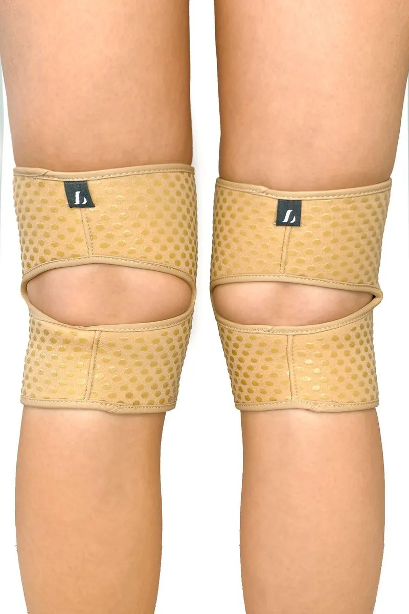 Lunalae Sticky Silicone Kneepads - Sand