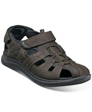 Men's rio vista Nunn Bush fisherman sandals, brown